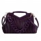 Inverted Triangle Vintages Shoulder Bags - Purple