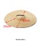 Flat Cartwheel Straw Oversized Big Brim Summer Beach Casual Hat - Yellow