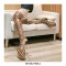 Round Toe Platforms Over The Knee Leopard Print Stiletto Heels Zipper Booties - Leopard