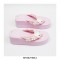 Peep Toe Platforms Kawaii Kitty Anime FlipFlops Sandals Beach Slippers - Pink