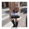 Winter Style Faux Fur Mini Plush Crossbody Handbag Bags - Gray