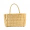 Plush Wooly Shopping Bucket Totebag Bags - Yellow