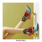 Chunky Heels Pointed Toe Ankle Straps Birdy Boots with Zipper - Multicolor