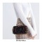 Acrylic Box Beads Evening Clutch Bags - Gold