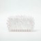 Acrylic Box Beads Evening Clutch Bags - White