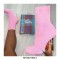 Knitted Strech Stiletto Heels Autumn Socks Ankle Boots - Green