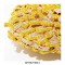 French Fries Chips Shaped Rainbow Rhinestones Mini Clutch Party Purses - Light Blue