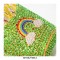 French Fries Chips Shaped Rainbow Rhinestones Mini Clutch Party Purses - Light Blue