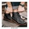 Biker Boots Cowboy Motorcycle Western