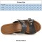 Peep Toe Suede Platforms Chunky Heels Sandals - Brown
