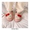 Kawaii Kitty Anime Egirl Indoor Warm Cotton Sandals Slippers - Pink
