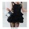 Drink Box Shaped Halloween Gothic Punk Crossbody Bags - Yellow