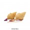 Summer Style Rattan Conch Sea Shell Straw Beach Bags - Purple
