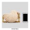 Summer Style Conch Sea Shell Chain Straw Beach Bags - Khaki