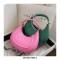 Vintage Hobo Zipper Shoulder Hand Bags - Pink