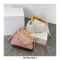 Autumn Vintages Wooden Clips Trend Shoulder Bags - Blue