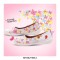 Valencia Slip-On Ballet Knitted Canvas Loafers - Painted Butterflies