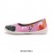 Valencia Slip-On Ballet Knitted Canvas Loafers - Summer Jungle
