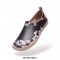 Toledo Slip-On Microfiber Leather Loafers - Crane In Dark