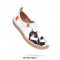 Toledo Slip-On Canvas Loafers - Milky Kitty 