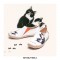 Toledo Slip-On Canvas Loafers - Milky Kitty 