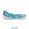 Valencia Slip-On Ballet Knitted Canvas Loafers - Cubic Butterflies