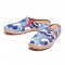 Malaga Men Canvas Slippers - The Great Wave of Kanagawa