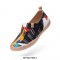 Toledo Slip-On Canvas Loafers - Reindeer Dream