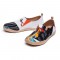 Toledo Slip-On Canvas Loafers - Reindeer Dream