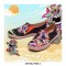 Toledo Slip-On Canvas Men Loafers - Beijing Opera