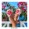 Valencia Slip-On Ballet Knitted Canvas Loafers - Hibiscus