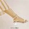 Peep Toe Rhinestones Ankle Buckle Straps Transparent Chunky Heels Sandals - Silver Patent