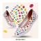Minorca Slip-On Ballet Knitted Canvas Loafers - Dotted Joy