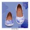 Minorca Slip-On Ballet Satin Silk Loafers - Purple Fragrance