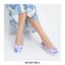 Minorca Slip-On Ballet Satin Silk Loafers - Purple Fragrance