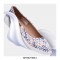 Minorca Slip-On Ballet Satin Silk Loafers - Tulip in May