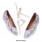 Minorca Slip-On Ballet Satin Silk Loafers - Tulip in May