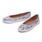 Minorca Slip-On Ballet Satin Silk Loafers - Tulip in May