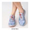 Mijas 3 Lace-Up Canvas PU Sneakers - Fading Blue
