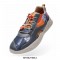 Mijas 3 Lace-Up Canvas PU Mens Sneakers - Le Passé Orange Grey
