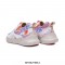 Mijas 3 Lace-Up Canvas PU Sneakers - Fading Pink