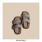 Comfortable Summer Sandals Slippers - Black
