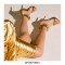 Peep Toe Stiletto Heels Summer Sandals with Back Zipper - Gold