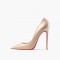 Pointed Toe 5 inches Stiletto Heels Pastel Mat Classic Office Wedding Pumps - Apricot