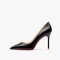 Pointed Toe 4 inches Stiletto Heels Pastel Mat Classic Office Wedding Pumps - Black