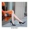 Pointed Toe 4 inches Stiletto Heels Pastel Mat Classic ssique Office Wedding Pumps - Apricot