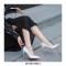 Pointed Toe 5 inches Stiletto Heels Pastel Mat Classic Office Wedding Pumps - Black