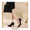 Pointed Toe 5 inches Stiletto Heels Suede Classic Office Wedding Pumps - Nude