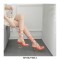 Peep Toe Crosstied Gladiator Straps Lace Up Transparent Chunky Heels Sandals - Orange