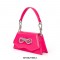Vintage Shaped Bowtie Rhinestones Bags - Black